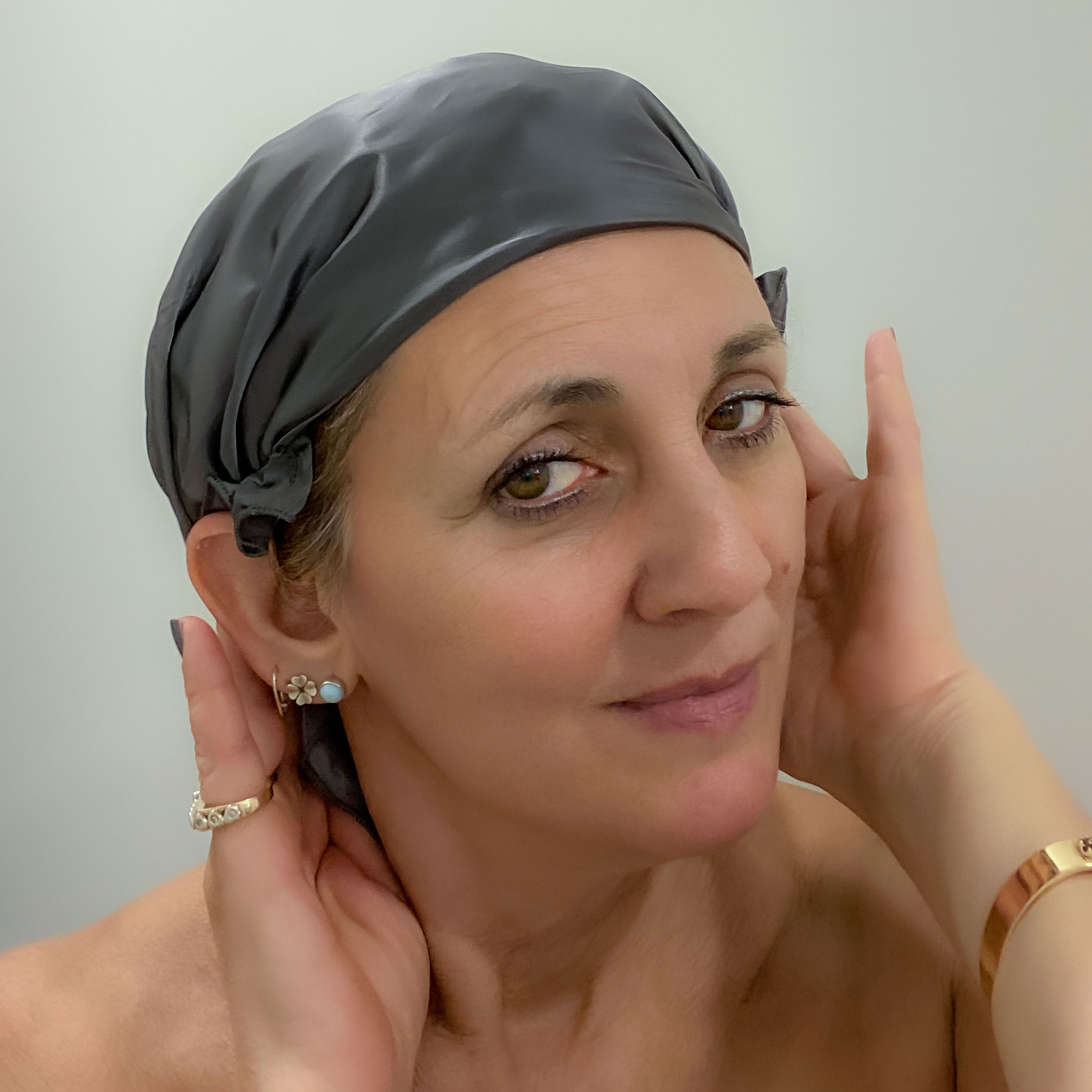 Silk Bonnet For Curly Hair