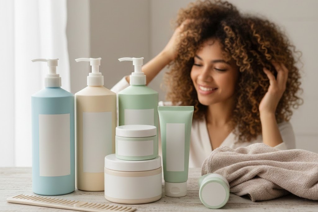 curly hair care styling products