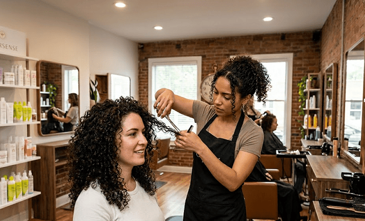 Curly Hair Specialist Instead of a Regular Stylist